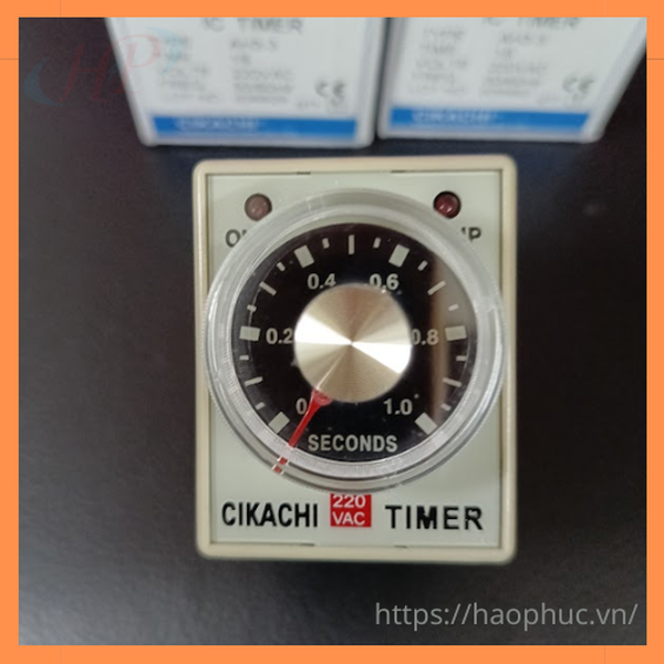 Rơ le thời gian AH3-3 CIKACHI 220VAC