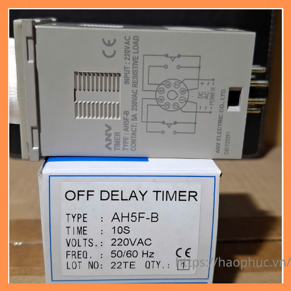 Timer off delay AH5F-B