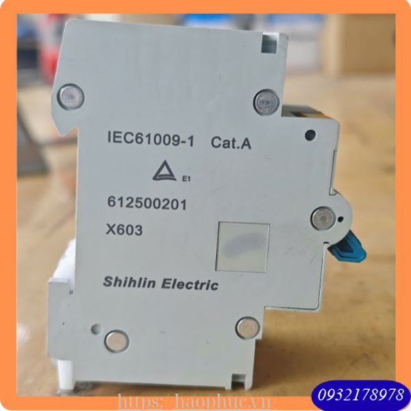 RCBO chống giật Shihlin BHL-A31 1P+N C25 30mA 6kA