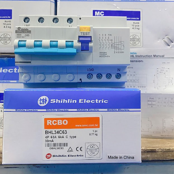 Cầu dao chống rò Shihlin BHL34C 4P