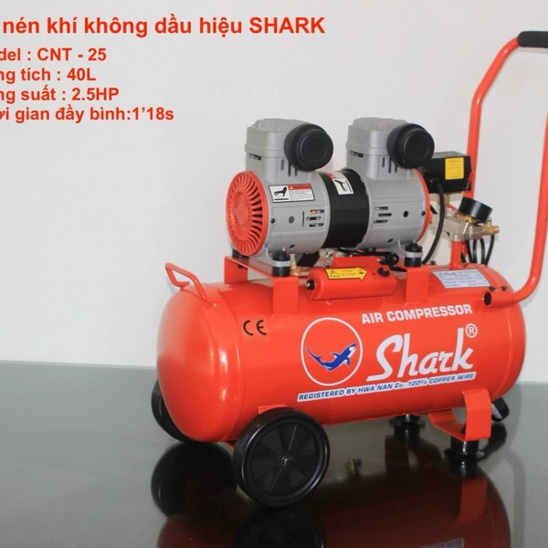 Máy nén khí không dầu CNT-25 