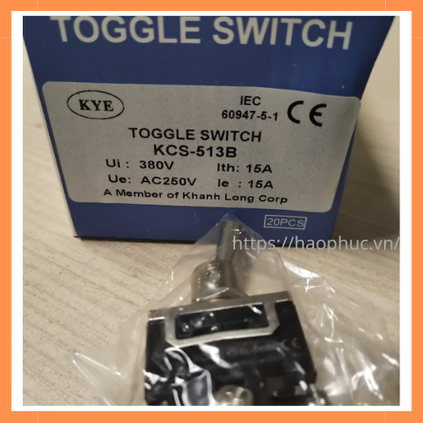 Công tắc sắt KCS-513B 