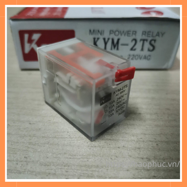 Relay trung gian 8 chân dẹp nhỏ KYM-2TS