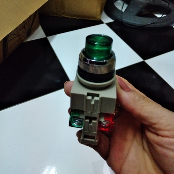 Nút nhấn lồi có đèn LPBN