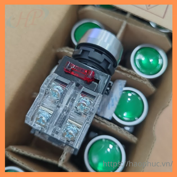 Nút nhấn có đèn viền nhôm MRX-RM1D0