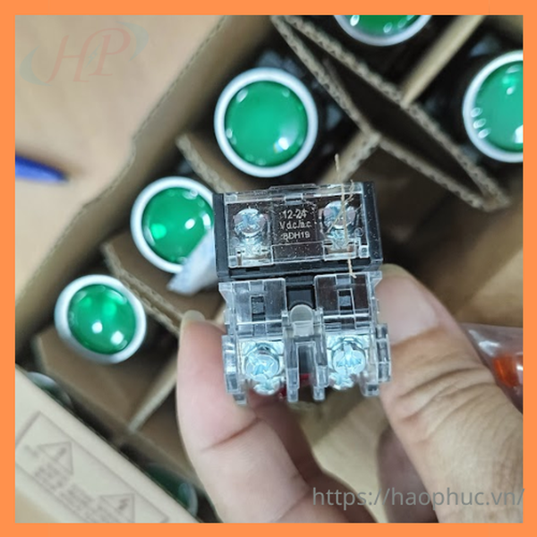 Nút nhấn có đèn viền nhôm MRX-RM1D0