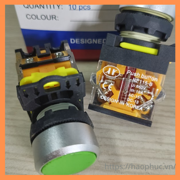 Nút nhấn không đèn NP-115-B2-11