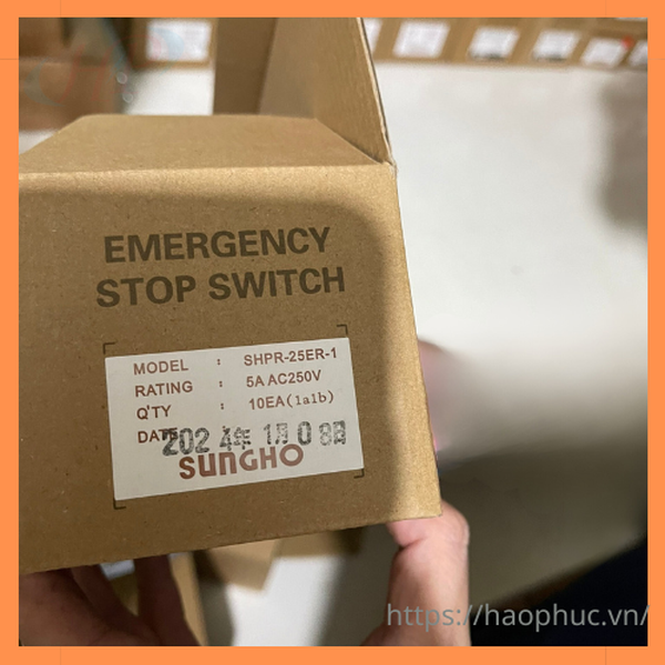 Nút nhấn siêu khẩn SHPR-25(30)ER-1