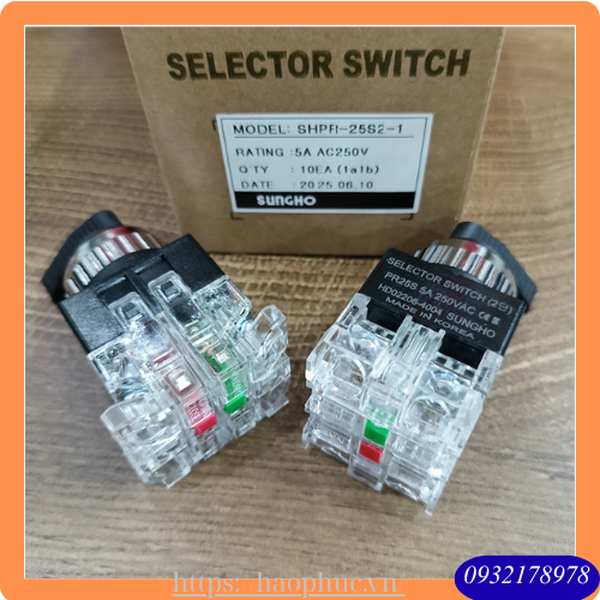 Công tắc xoay SHPR-25(30)S