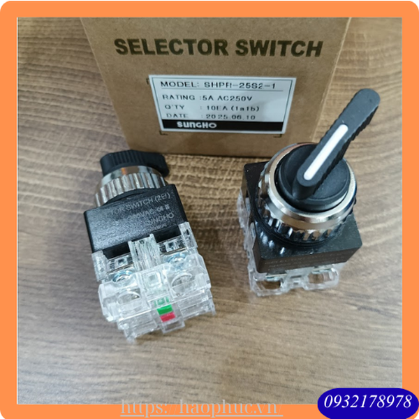 Công tắc xoay cần dài SHPR-25(30)S