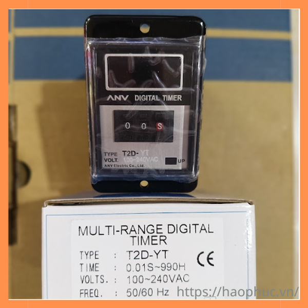 Timer điện tử 2 số  T2D-YT