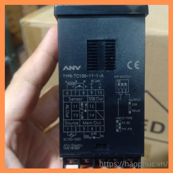 Đồng hồ nhiệt độ TC100