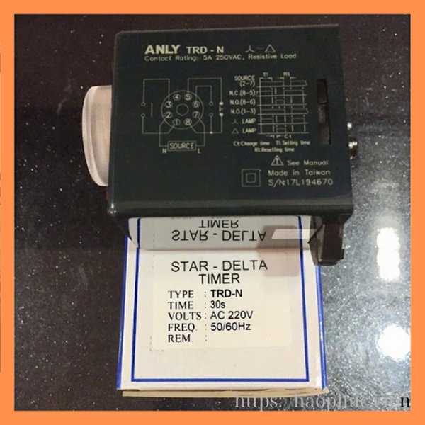 Timer khởi động Sao Tam Giác TRD-N