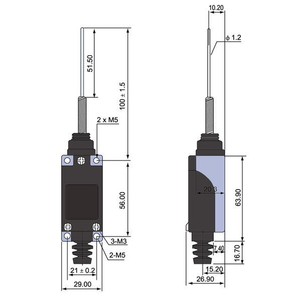 Công tắc hành trình TZ 8169