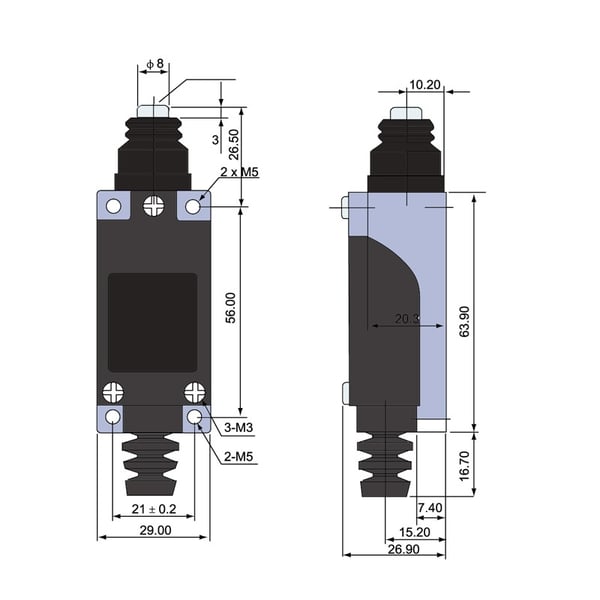 Công tắc hành trình TZ-8111