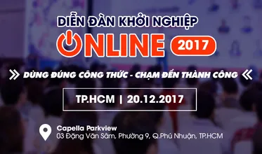 Diễn Đàn Khởi Nghiệp Online 2017 Diễn Đàn Khởi Nghiệp Online 2017