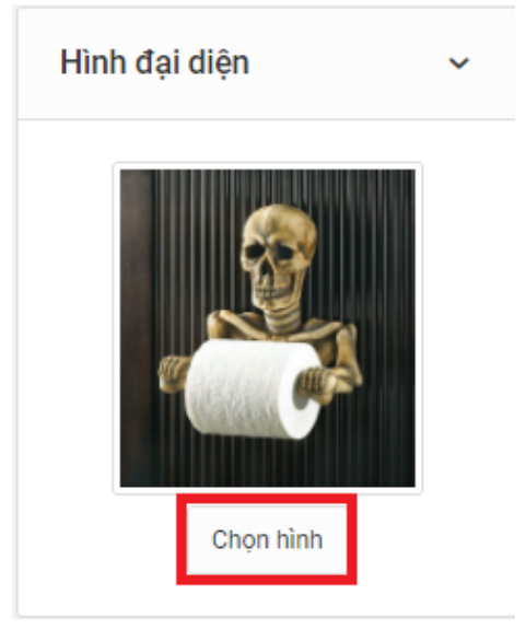 Chọn hình đại diện nhóm sản phẩm