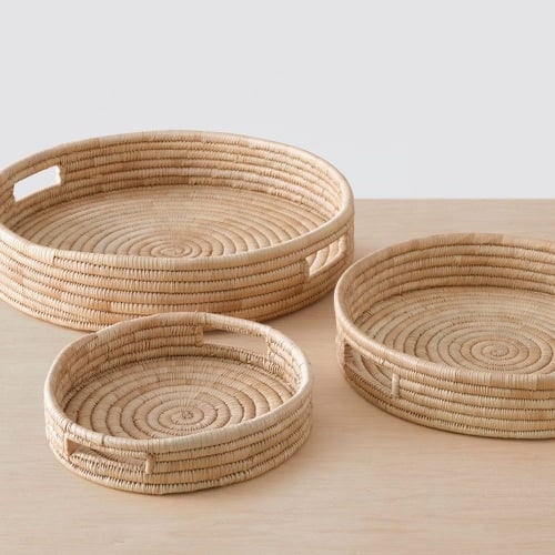 Bộ Khay Gỗ Đa Năng Set khay 3 chiếc Mộc Sắc nâng tầm không gian sống