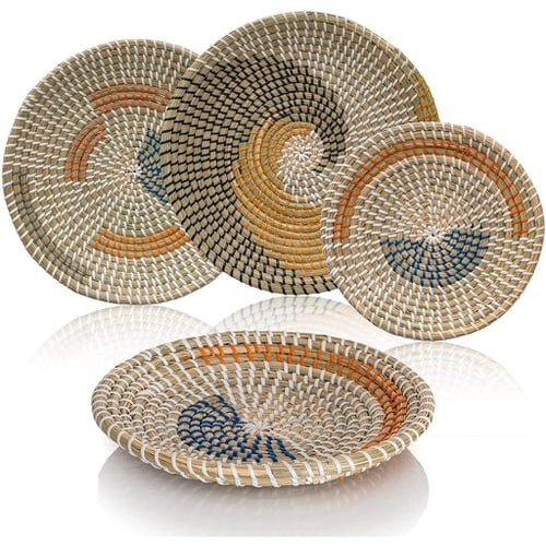 Set đĩa mây Mộc Họa độc bản trang nhã (5 cái)