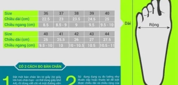 Hướng Dẫn Cách Đo Size Giày Nam Chuẩn 100%