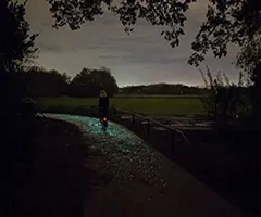 Con đường đầy ánh sao đêm