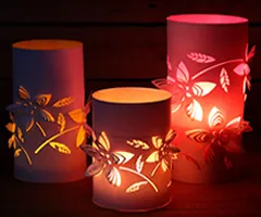 Ý tưởng sử dụng dây đèn trang trí sáng tạo