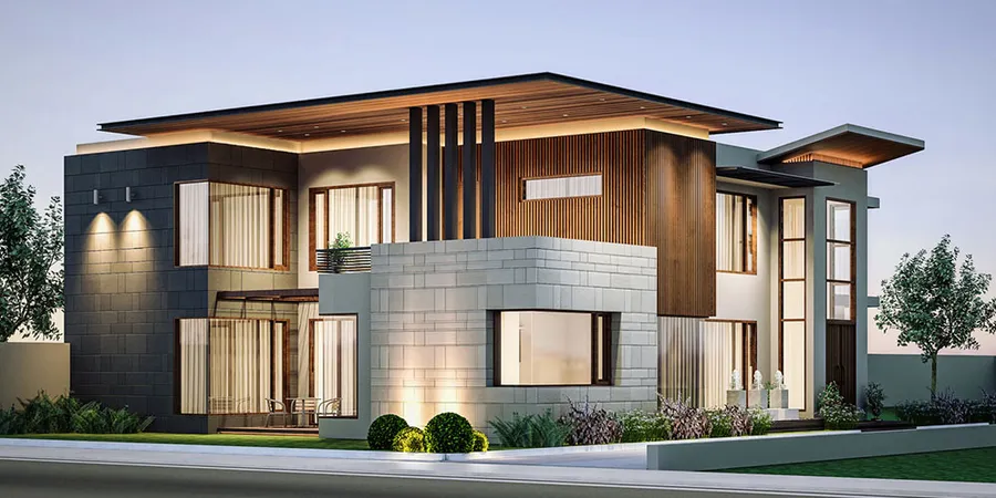 09 Mẫu thiết kế mặt tiền biệt thự hiện đại đẹp