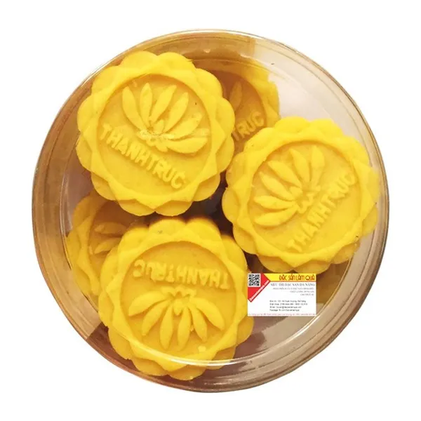 Bánh đậu xanh tươi thanh trúc Vegan