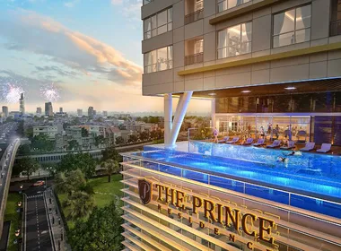 Cho thuê căn hộ The Prince căn 3 PN, đầy đủ nội thất