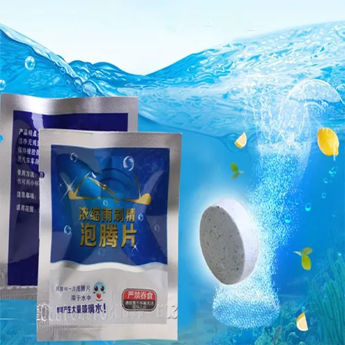 Viên sủi rửa kính ô tô tiện lợi